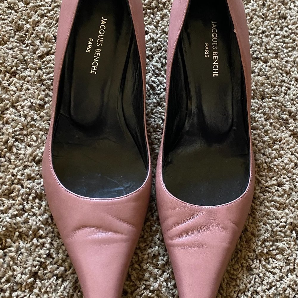 Jacques Benche Kitten Heels